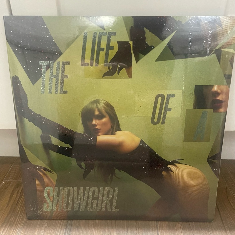 BUNDLED sealed Taylor Swift Life of a Showgirl Shiny Bug Edition vinyl, CD & box